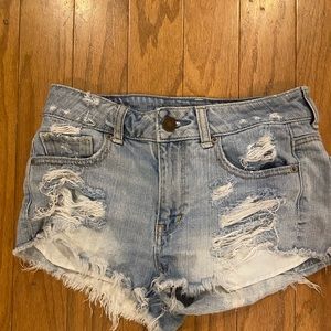Distressed American Eagle Shorts